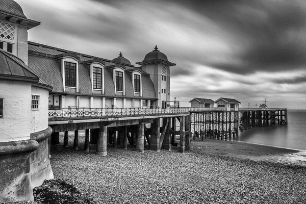 Moody Penarth Pier 2 Picture Board by Steve Purnell