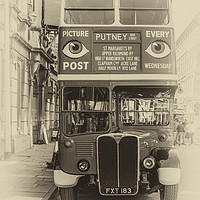 Buy canvas prints of Vintage Bus by Steve Purnell