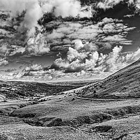 Buy canvas prints of Beacons View Monochrome by Steve Purnell