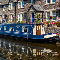 Buy canvas prints of Narrow Boat Fridays Child by Steve Purnell
