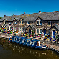 Buy canvas prints of Glorious Brecon Canal Basin 1 by Steve Purnell