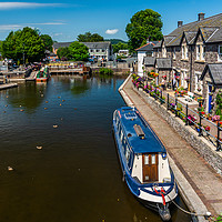 Buy canvas prints of Serene Brecon Canal Haven by Steve Purnell