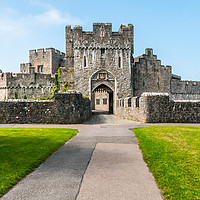 Buy canvas prints of St Donats Castle Gateway by Steve Purnell