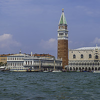 Buy canvas prints of St Marks Campanile by Steve Purnell