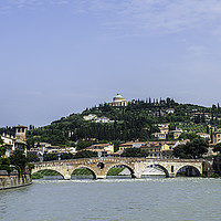 Buy canvas prints of Ponte Pietra by Steve Purnell