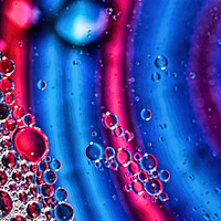 Buy canvas prints of Oil On Water 7 by Steve Purnell