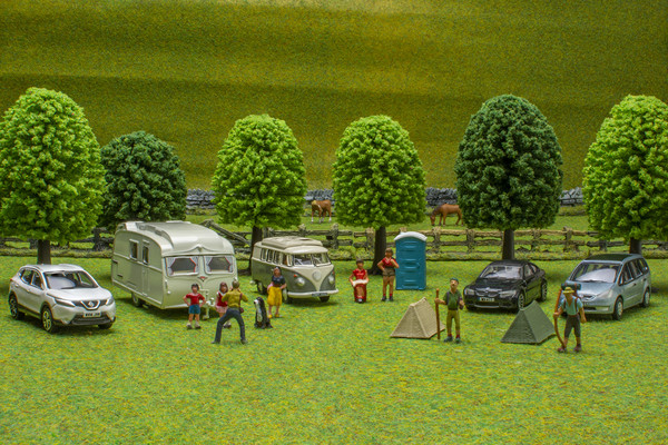 At The Campsite Picture Board by Steve Purnell