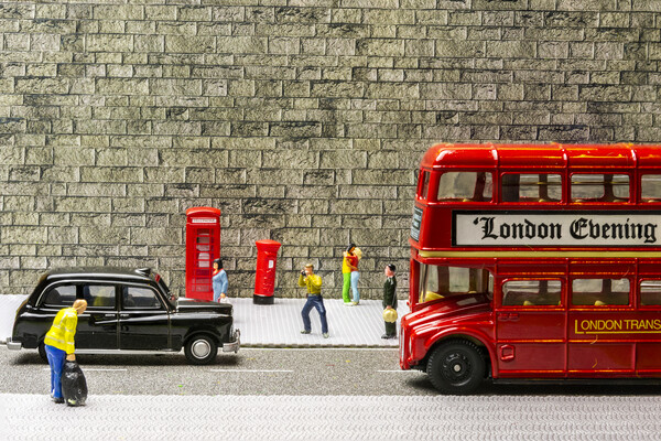 A Taste Of London Picture Board by Steve Purnell