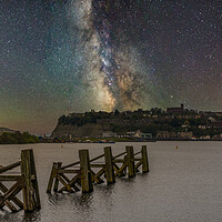 Buy canvas prints of Cardiff Bay Milky Way by Steve Purnell