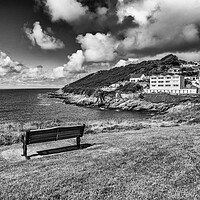 Buy canvas prints of A View Over Limeslade Bay by Steve Purnell