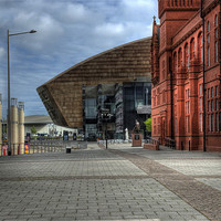 Buy canvas prints of Cardiff Bay by Steve Purnell