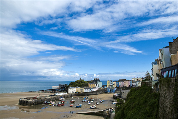 Tenby Picture Board by Steve Purnell