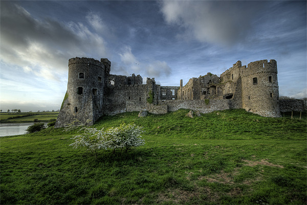 Carew Castle Picture Board by Steve Purnell