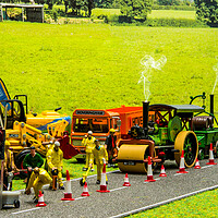 Buy canvas prints of Road Resurfacing 2 by Steve Purnell