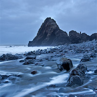 Buy canvas prints of Black Church Rock. by Andrew Wheatley