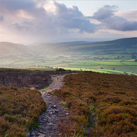 Buy canvas prints of Dunkery Hill Sunrise by Andrew Wheatley