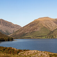 Buy canvas prints of Looking Down Wast Water by Roger Green