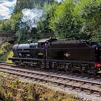 Buy canvas prints of Midland Railway 4F 0-6-0 No. 43924 by Roger Green