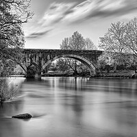 Buy canvas prints of Ouse Bridge over Lake Bassenthwaite. by Roger Green