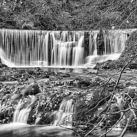 Buy canvas prints of Waterfall at Ambleside by Roger Green