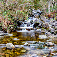 Buy canvas prints of Water Fall at Ashness Bridge by Roger Green