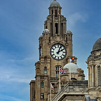 Buy canvas prints of Liver Building in Liverpool  by Roger Green