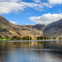 Buy canvas prints of Looking Up Buttermere by Roger Green