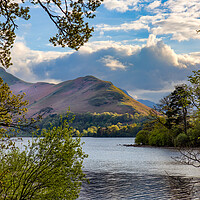 Buy canvas prints of Catbells over Derwentwater by Roger Green
