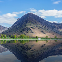 Buy canvas prints of Looking Towards Fleetwith Pike on Buttermere by Roger Green