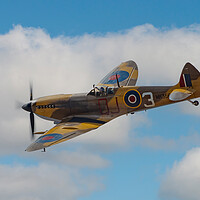Buy canvas prints of Spitfire MK356 by Roger Green