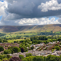 Buy canvas prints of Pendle Hill by Roger Green