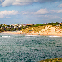 Buy canvas prints of Crantock Beach by Roger Green