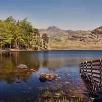 Buy canvas prints of Blea Tarn by Roger Green