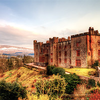 Buy canvas prints of Muncaster Castle by Roger Green