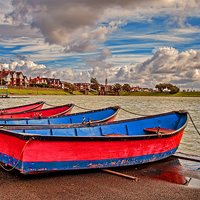 Buy canvas prints of Boating Lake by Roger Green