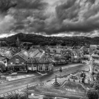 Buy canvas prints of Ambleside by Roger Green