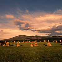 Buy canvas prints of Stone Circle by Roger Green