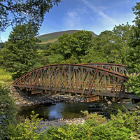 Buy canvas prints of Railway Bridge by Roger Green