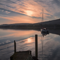 Buy canvas prints of Ullswater Sunrise by Roger Green