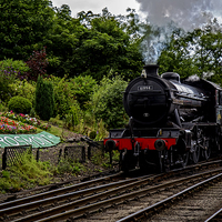 Buy canvas prints of Steam Locomotive - The Great Marquess by Roger Green