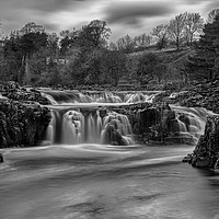 Buy canvas prints of Low Force Waterfalls by Roger Green