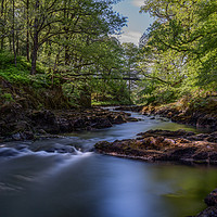 Buy canvas prints of The River Brathay by Roger Green