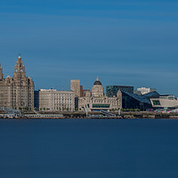 Buy canvas prints of Liverpool Skyline by Roger Green