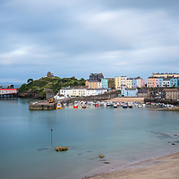 Buy canvas prints of Tenby Harbour by Roger Green