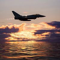 Buy canvas prints of Typhoon Sunset by Roger Green