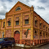 Buy canvas prints of St George's Public Library - Grenada by Roger Green