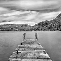 Buy canvas prints of Ullswater Jetty by Roger Green