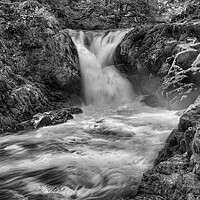 Buy canvas prints of Skelwith Force by Roger Green