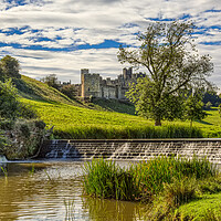 Buy canvas prints of Alnwick Castle by Roger Green