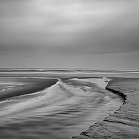 Buy canvas prints of Minimalistic Ainsdale Beach by Roger Green